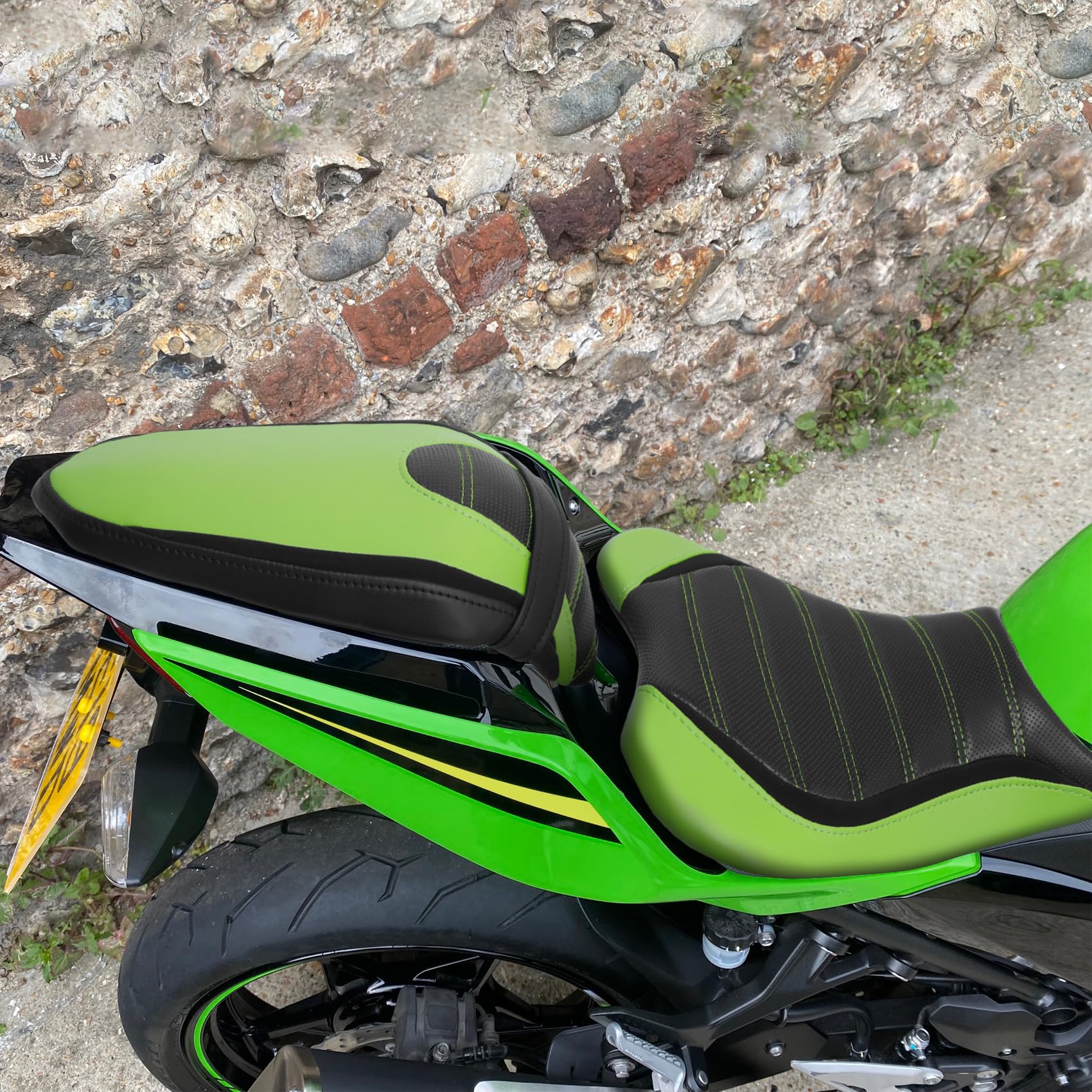 Amazon | HUILI-JPHOME バイクシート ドライバー パッセンジャー